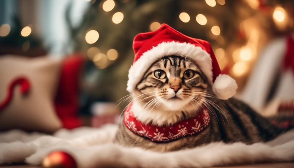 christmas themed names for cats