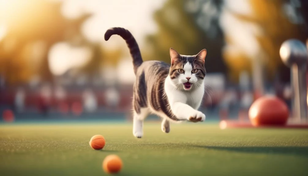 sporty cats benefit from training incentives