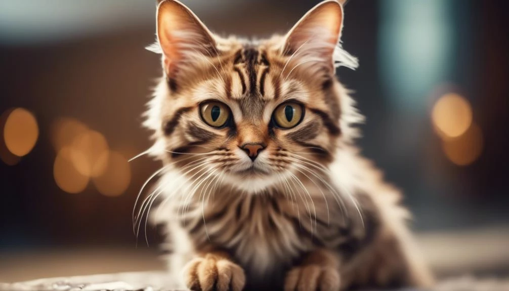 unique and charming feline
