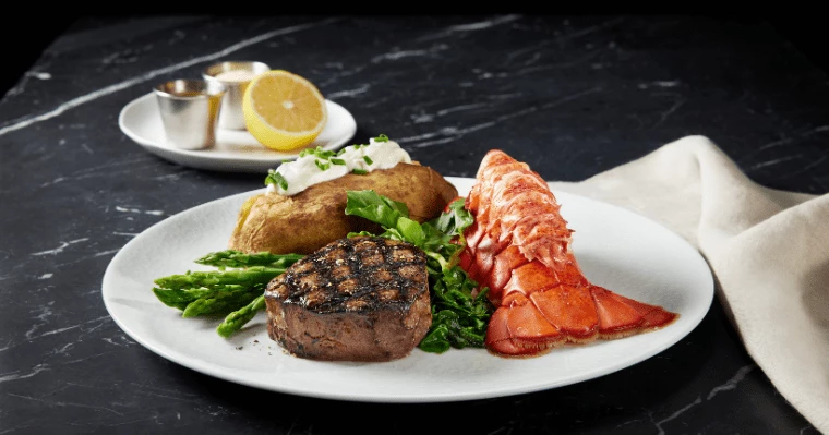 Enjoy surf and turf at Cagneys as one of your speciality restaurants