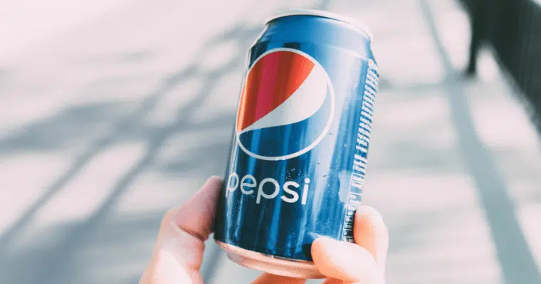 Pepsi drinks are available on all drinks packages